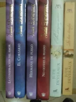 6 novelas de JUDE DEVERAUX: la conspiracion del amor, el corsario, hermana de fuego, no olvides el pasado, por siempre jamas, los días dorados