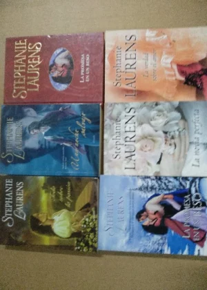 5 novelas de STEPHANIE LAURENS: todo sobre la pasión, una noche salvaje, la promesa de un beso, la verdad sobre el amor
