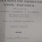 TRATADO DE DERECHO CIVIL ESPAÑOL tomos 1,3,4 y 5