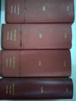 REVISTA GENERAL DEL DERECHO, 4 tomos años completos 1975, 1976, 1977, 1978