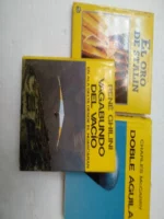 3 libros viajes JUVENTUD, EL ORO DE STALIN, DOBLE AGUILA, VAGABUNDO DEL VACIO
