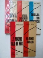 5 libros guerra civil : LA QUINTA COLUMNA, ASTURIAS CATORCE MESES, GUADALAJARA Y SUS CONSECUENCIAS, Y MADRID DEJO DE REIR, NO ERAMOS TAN MALOS