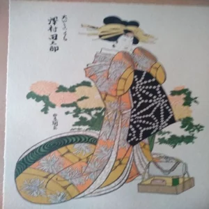 XILOGRAFÍAS DEL PINTOR JAPONES TOYOKUNI, retratos y escenas del teatro clasico japones,12 estampas xilografiadas