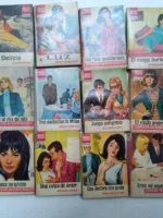 18 minilibros Bruguera NOVELA ROSA, CARLOS DE SANTADER, CORIN TELLADO, Mº TERESA SESE ...