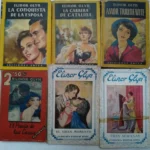 6 novelas ELINOR GLYN, la conquista de una esposa, la carrera de catalina, amor triunfante, el precio de las cosas, el gran momento, tres semanas