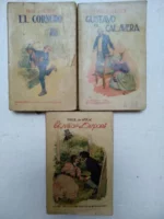 3 novelas PAUL DE KOCK, el cornudo- Gustavo el Calavera- el señor Dupont