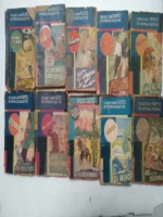 10 novelas de PUEYO ,CABIRIA, DELLY, CHIAMPOS, LUJA, GARCIA RUA usadas deslucidas