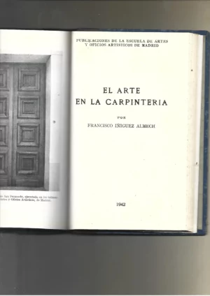 6 folletos de oficios TARACENA, ceramica antigua española, ESTEVE, grabado en madera, BAROJA, el arte del encaje, NIÑO MAS, antiguos tejidos artisticos españoles, LOPEZ la encuadernación en España, IÑIGUEZ la carpinteria