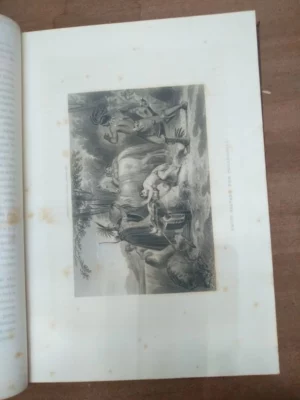 SPENCER , HISTORIA DE LOS ESTADOS UNIDOS, tomos 1 y 2, Montaner y Simon, 1868, Barcelona, folio, lomo piel 516 pags y 644 pags, buen estado