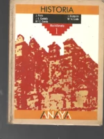 HISTORIA ANAYA BACHILLERATO 1, 1989