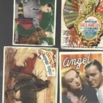 lote 4 carteleras, programas de mano diferentes, TEATRO OBERON BURRIANA años 40, 50