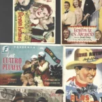 lote 5 carteleras, programas de mano, CINE CULTURAL MISLATA diferentes, años 1944, 1945 y 1946