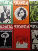 RESEÑA DE LITERATURA ARTE Y ESPECTACULOS ,40 revistas , 6 de 1974 (73,74,75) 9 de 1973 (61 a 65,67,68,69,70) 7 de 1972 (52,53,54,56,58.59,60) 10 de 1971 (41 a 50) 8 de 1970 (31,32,33,34,35,37,38,40)