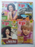 lote 4 revista TP teleprograma año 2000 , nº 1804, 1807, 1808, 1809