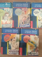 lote 5 novelas Pueyo GARMENETTE, MANTUA, DURANGO, CARMEN LOPEZ, BLANCA SALAZAR