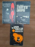 LOTE 3 novelas serie negra policial nº 33 un conflicto de intereses 325 la muerte de un corrompido 297 acaso no matan a los caballos