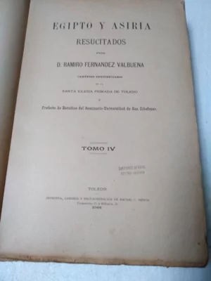 EGIPTO Y ASIRIA RESUCITADOS, tomo V
