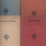 4 libros SEMITIC RELIGIONS, BUDDHISM, HINDUISM, SCHOLASTICISM