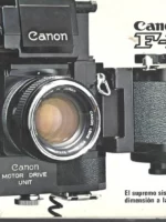 CANON F-1 catalogo venta , años 70