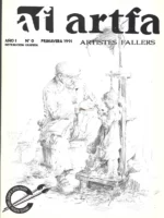 ARTfA artistes fallers, revista año I nº 0, postada RAFAEL BOLUDA