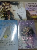 lote 5 novela romantica: LINDSEY la magia de tu ser, CASANOVA un beso al alba,THORNTON extraños al amanecer,LAURENS todo sobre el amor, AVERY la novia vendida
