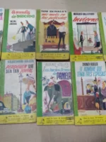 lote 10 libros de humor EL GORRION , ACEVEDO, JAKOBS, BERKLEY, BALLESTEROS, BOB HOPE, JAKOBS, DOLSON, MILHOIS, HOLDER, VARALDO , regular estado usados