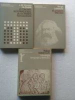 lote 3 libros ENSAYOS PLANETA, el proyecto marxista, economia internacional de los paises socialistas, ideologia lenguaje y derecho