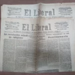 lote 2 periodicos EL LIBERAL mayo 1920