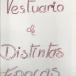 10 laminas dibujos acuarela VESTUARIO DE DISTINTAS EPOCAS 35x 25 cm 35x 25 cm