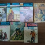 lote 7 novelas BUFALO bolsilibro Bruguera