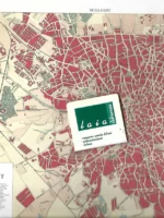 plano BUCAREST 23x32 cm prox 1910 y al dorso fotos de la ciudad de la epoca