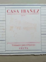 almanaque marzo 1932 CASA IBAÑEZ, CEUTA vestuarios para el ejercito 31x 48 cm