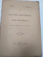 LA REVISTA MODERNA revista iberoamericana junio 1891, foto indice las hojas sueltas, no tiene lomo , MANUEL PALACIO, I.FERNANDEZ FLOREZ, L.RODRIGUEZ VELASCO,