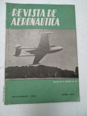 REVISTA DE AERONAUTICA, noviembre 1954, nº 168