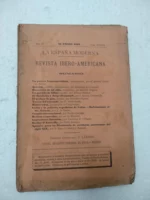 LA REVISTA MODERNA revista iberoamericana 15 enero 1891, foto indice las hojas sueltas, no tiene lomo , E.PARDO BAZAN, RAMON de CAMPOAMOR, A. de CASTRO, E.CASTELAR