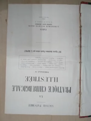 LA PRATIQUE CHIRURGICALE ILLUSTREÉ fascículos VI VII VIII