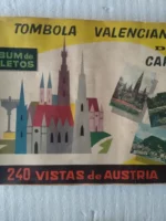 TOMBOLA VALENCIANA DE CARIDAD AUSTRIA album boletos completo