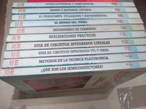 lote 10 libros NUEVA LENTE biblioteca electronica nº 2, 7, 11, 12, 13, 14, 15, 16 , 18, 20