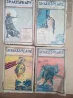 lote 4 libros SHaKESPEARE 1,3,10,11