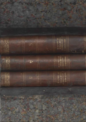 HISTOIRE DU GOUVERNEMENT PARLAMENTAIRE EN FRANCE 1814-1840 tomos 3,4 y 5