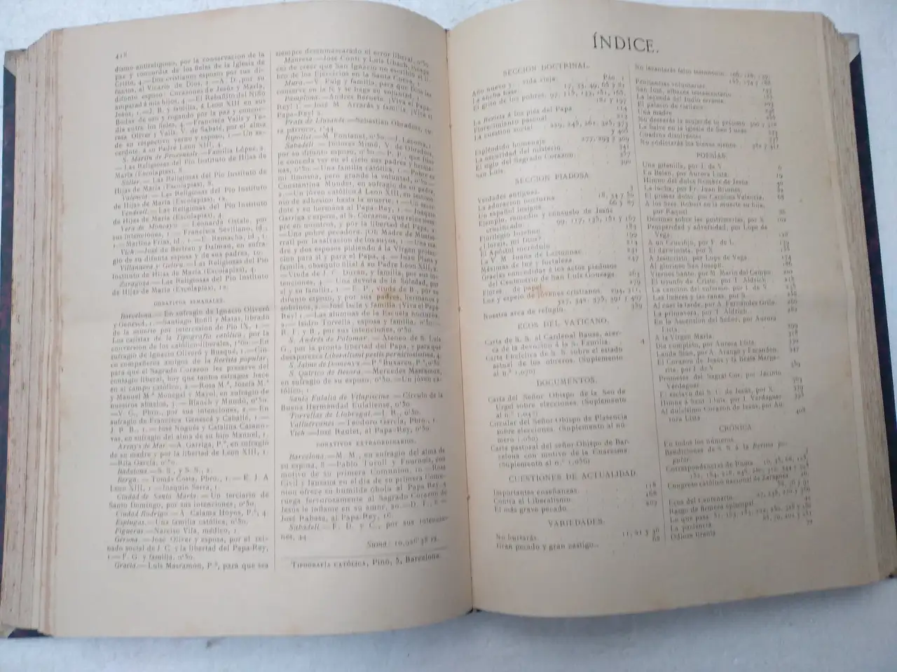REVISTA POPULAR semanario ilustrado , 1891