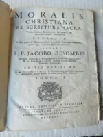 MORALIS CHRISTINA EX SCRIPTURA SACRA ,tomo II
