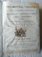 PHILOSOPHIA TOMISTICA ,tomo II sin portada original , manuscrita
