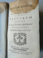 PASTOR BONUS SEU IDDEA OFICCIUM ,tomo V