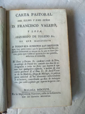 CARTA PASTORAL