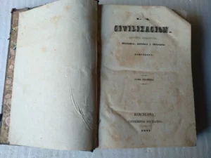 LA CIVILIZACION REVISTA RELIGIOSA tomo 1º , 1841