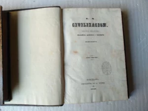 LA CIVILIZACION REVISTA RELIGIOSA tomo 3º , 1842