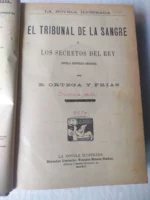 el tribunal de la sangre 9 cuadernos de la novela ilustrada nº 131 a 138