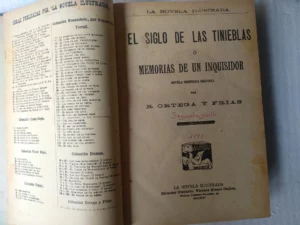 el siglo de las tinieblas o memorias de un inquisidor 9 cuadernos de la novela ilustrada nº 139 a 147