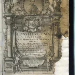 CONSTITUCIONES SINODALES DEL ARÇOBISPADO DE ZARAGOÇA, 20 DE OCTUBRE DE 1697